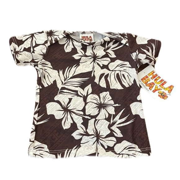 Hula Bay Of Honolulu Infant Boy Pull Over Tee New With Tag - Picture 1 of 6